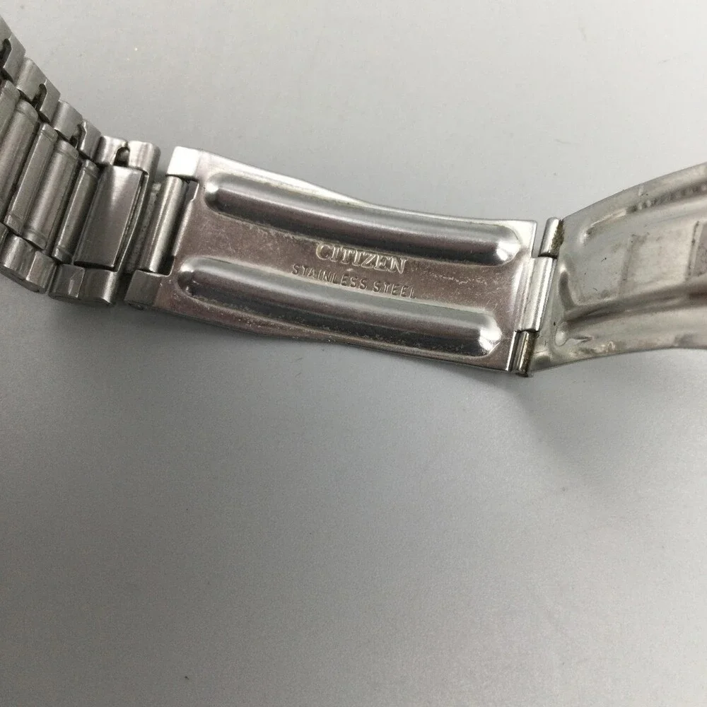 Vintage Citizen Automatic Mens Watch 36mm 4-039203 Day Date Stainless 8